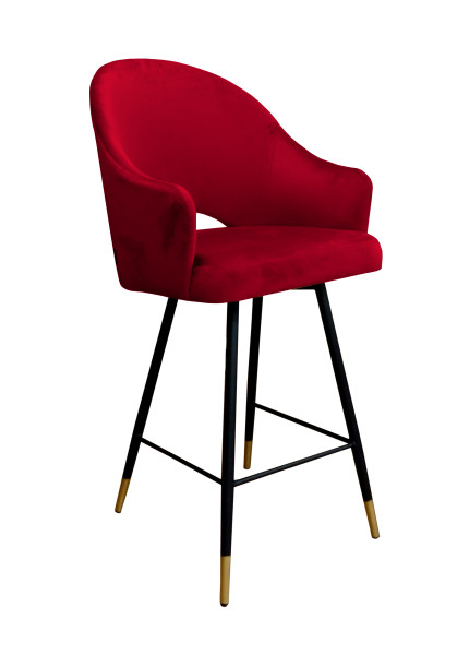 Hoker krzesło barowe Velvet cz, 592180