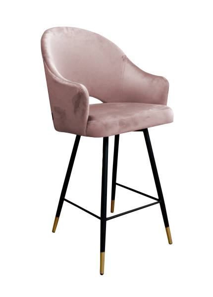 Hoker krzesło barowe Velvet cz, 592384