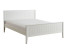Produkt: Łóżko 140x200 drewniane SIENA, kolor biały + stelaż