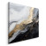 Inny kolor wybarwienia: Obraz Abstrakcyjny Marmur W Czarno-Białych Kolorach 80x80cm