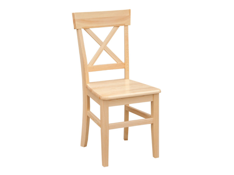 Krzesło drewniane JESPER, kolor sosnowy, 610999