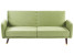 Inny kolor wybarwienia: Sofa rozkładana welurowa oliwkowa SENJA