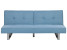 Inny kolor wybarwienia: Sofa rozkładana niebieska DUBLIN