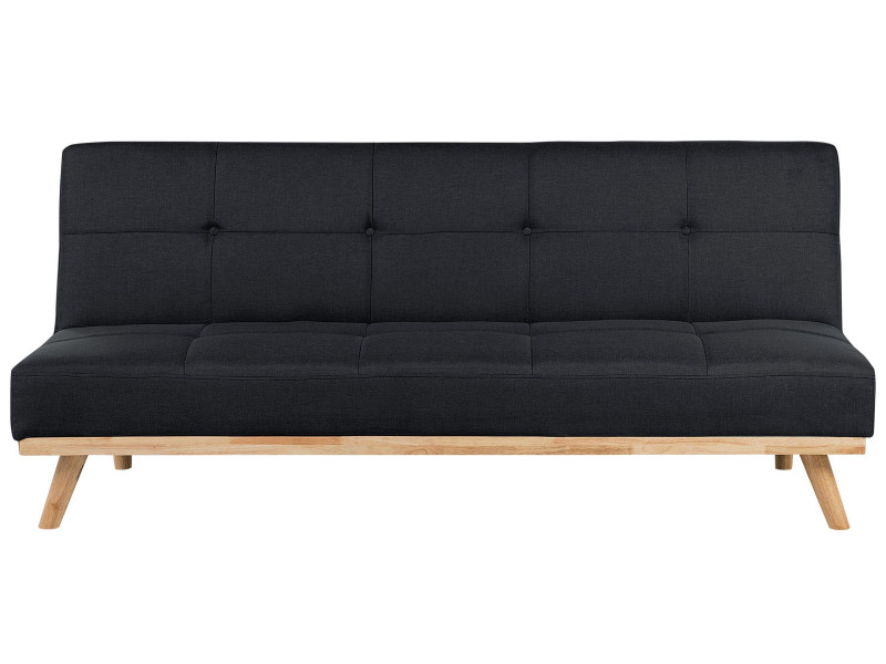 Sofa rozkładana czarna FROYA, 613213