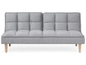 Sofa kanapa rozkładana 3-osobowa jasnoszara