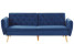 Produkt: Sofa tapicerowana rozkładana niebieska