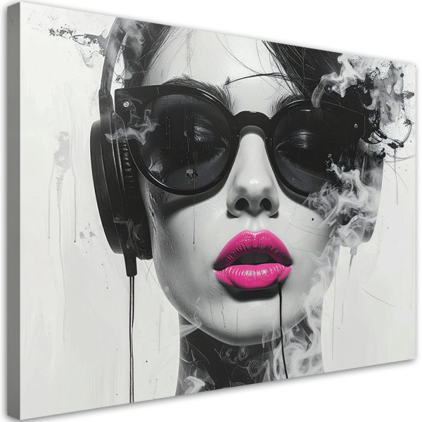 Obraz na płótnie do salonu sypialni, Kobieta Glamour Nowoczesny 45x30, 6138498