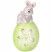 Produkt: Figurka Wielkanocna Zajączek Na Jajku Ceramiczna