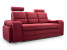 Inny kolor wybarwienia: Sofa rozkładana z pufami i regulowanymi zagłówkami MARS