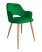 Inny kolor wybarwienia: Krzesło Milano noga dąb MG25