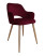 Inny kolor wybarwienia: Krzesło Milano noga dąb MG02