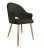 Inny kolor wybarwienia: Krzesło Velvet noga złota MG05