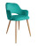 Inny kolor wybarwienia: Krzesło Milano noga dąb MG20
