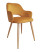 Inny kolor wybarwienia: Krzesło Milano noga dąb MG15