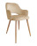 Inny kolor wybarwienia: Krzesło Milano noga dąb MG06