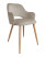 Inny kolor wybarwienia: Krzesło Milano noga dąb MG09