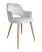 Inny kolor wybarwienia: Krzesło Milano noga dąb MG39