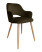 Inny kolor wybarwienia: Krzesło Milano noga dąb MG05
