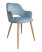 Inny kolor wybarwienia: Krzesło Milano noga dąb BL06