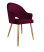 Inny kolor wybarwienia: Krzesło Velvet noga złota MG02