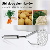 KADAX Ubijak do ziemniaków 27.5 cm