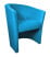 Inny kolor wybarwienia: Fotel CLUB Mikrofaza 14 błękit