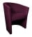 Inny kolor wybarwienia: Fotel CLUB Mikrofaza 11 fiolet
