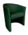 Inny kolor wybarwienia: Fotel CLUB Eco skóra D6 zielon