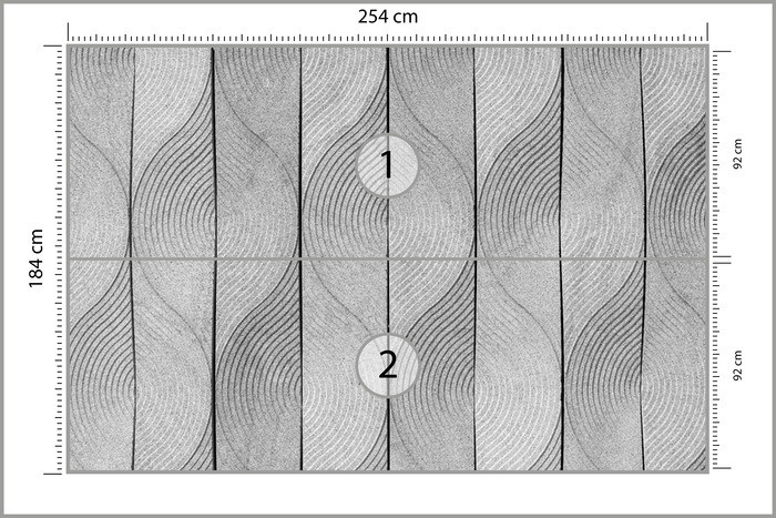 Fototapeta Do Salonu Abstrakcyjny Wzór Betonu 254x184cm, 628235