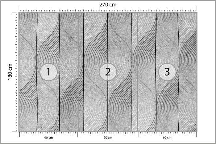 Fototapeta Do Salonu Abstrakcyjny Wzór Betonu 270x180cm, 628440