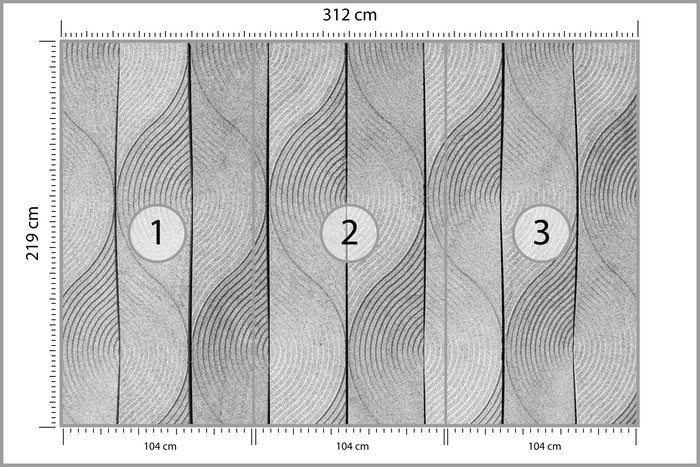 Fototapeta Do Salonu Abstrakcyjny Wzór Betonu 312x219cm, 628648