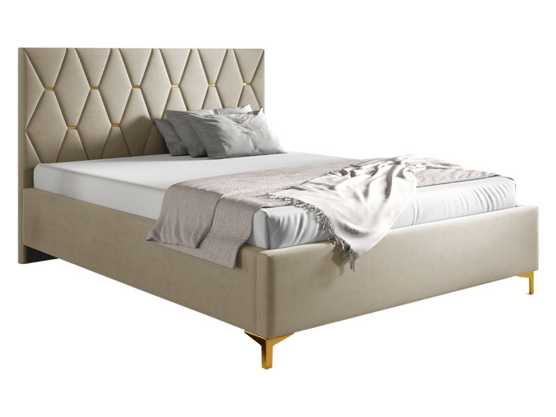 Łóżko tapicerowane z pojemnikiem Totti 24 160x200, 635854