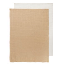 Produkt: Zestaw ścierek kuchennych FEMELO beżowych 2*50x70 cm HOMLA