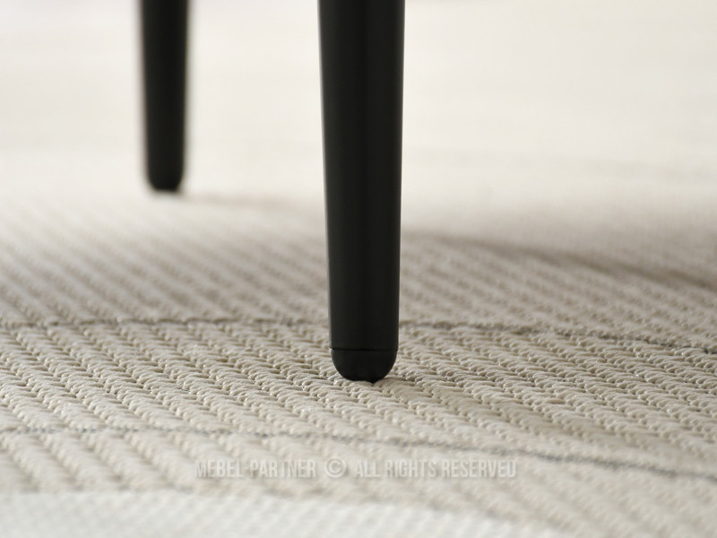 Stolik kawowy okragły 60 cm czarny marmur, podstawa czarny RENNE-S, 6378289