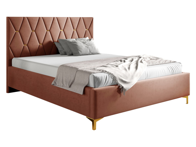 Łóżko tapicerowane z pojemnikiem Totti 24 160x200, 640234