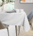 Obrus Plamoodporny EMPIRE 150x350  Biały AmeliaHome, 6424404