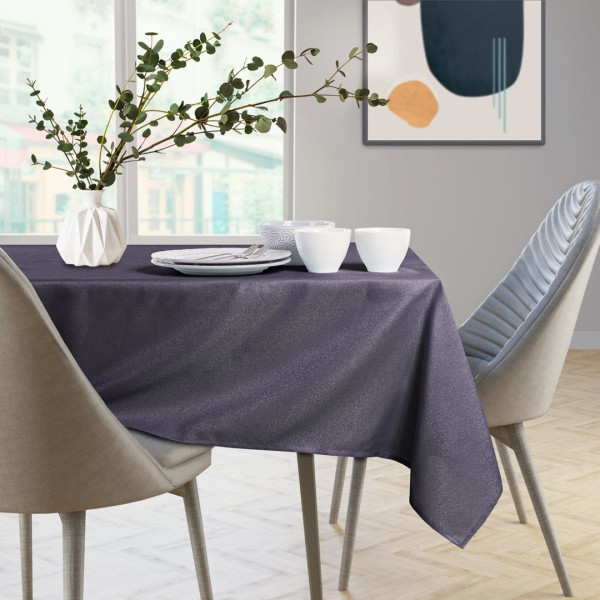 Obrus Plamoodporny EMPIRE 150x350 lawendowy AmeliaHome, 6425054