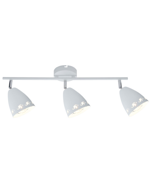 Lampa sufitowa biała COTY 3xE14x40W wym: 20x70x10 cm Candellux, 6432476