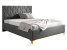 Inny kolor wybarwienia: Łóżko tapicerowane z pojemnikiem Totti 24 160x200
