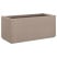 Donica Ogrodowa Doniczka Skrzynia Plastikowa Brązowa 80x36x35 cm, 6506496