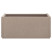 Donica Ogrodowa Doniczka Skrzynia Plastikowa Brązowa 80x36x35 cm, 6506499