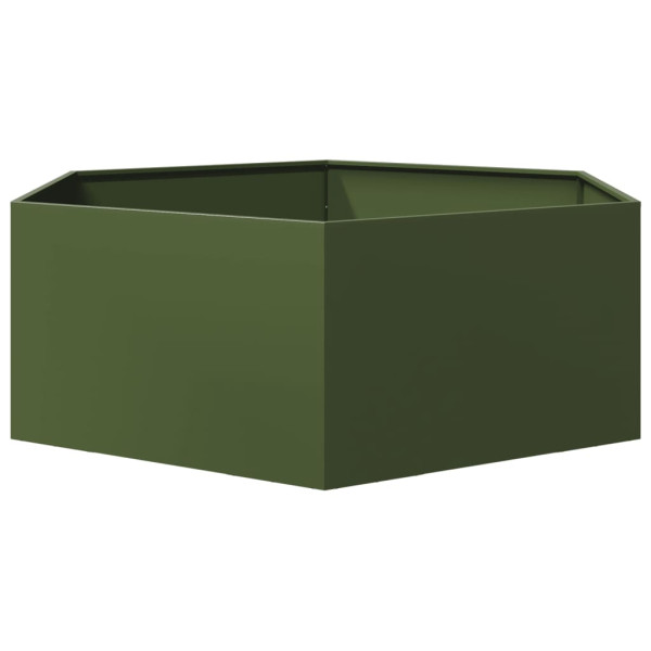 Donica Ogrodowa Doniczka Oliwkowa Stalowa 138x120x45 cm, 6508140