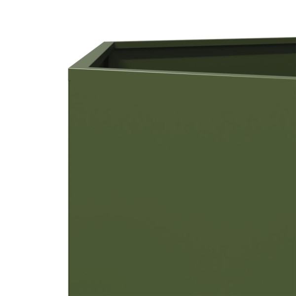 Donica Ogrodowa Doniczka Oliwkowa Stalowa 138x120x45 cm, 6508142