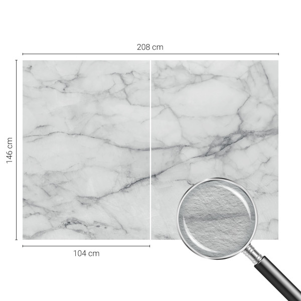 Tapety flizelinowe Marmurowa elegancja 208x146 Tulup, 6521221
