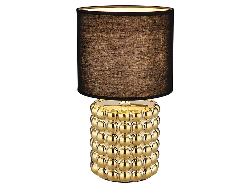 lampa stołowa E14 złota Valentino, 654416