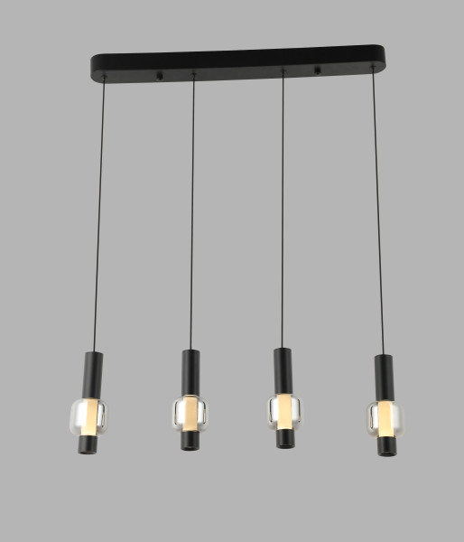 Lampa wisząca czwórka prosta Ronda, 6546089