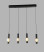 Lampa wisząca czwórka prosta Ronda, 6546089