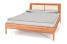 Inny kolor wybarwienia: Łóżko POLA z Rattanem, 200x200, Buk Dziki