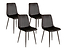 Produkt: zestaw 4 krzeseł Elmo czarne