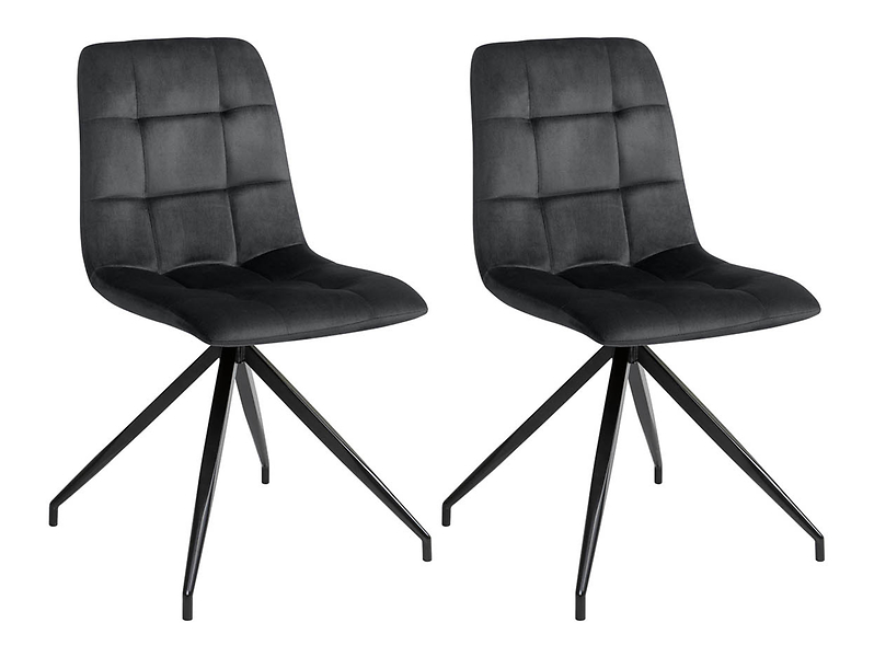 zestaw 2 krzeseł Macho czarne, 656912